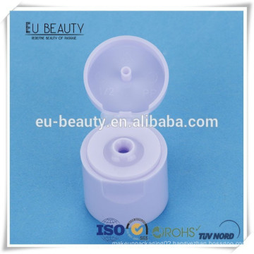 flip top cap for plastic cosmetic cap